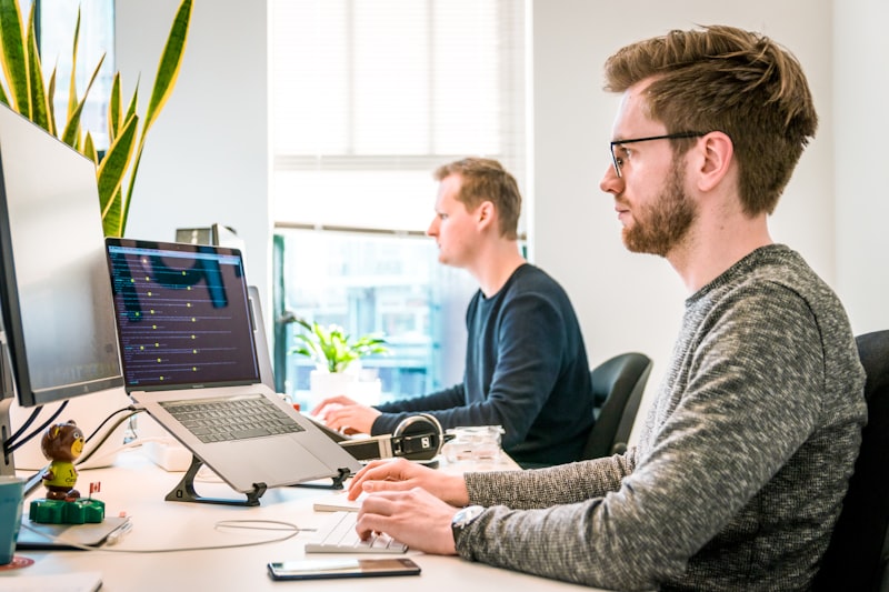 Teamarbeit bei heusoft